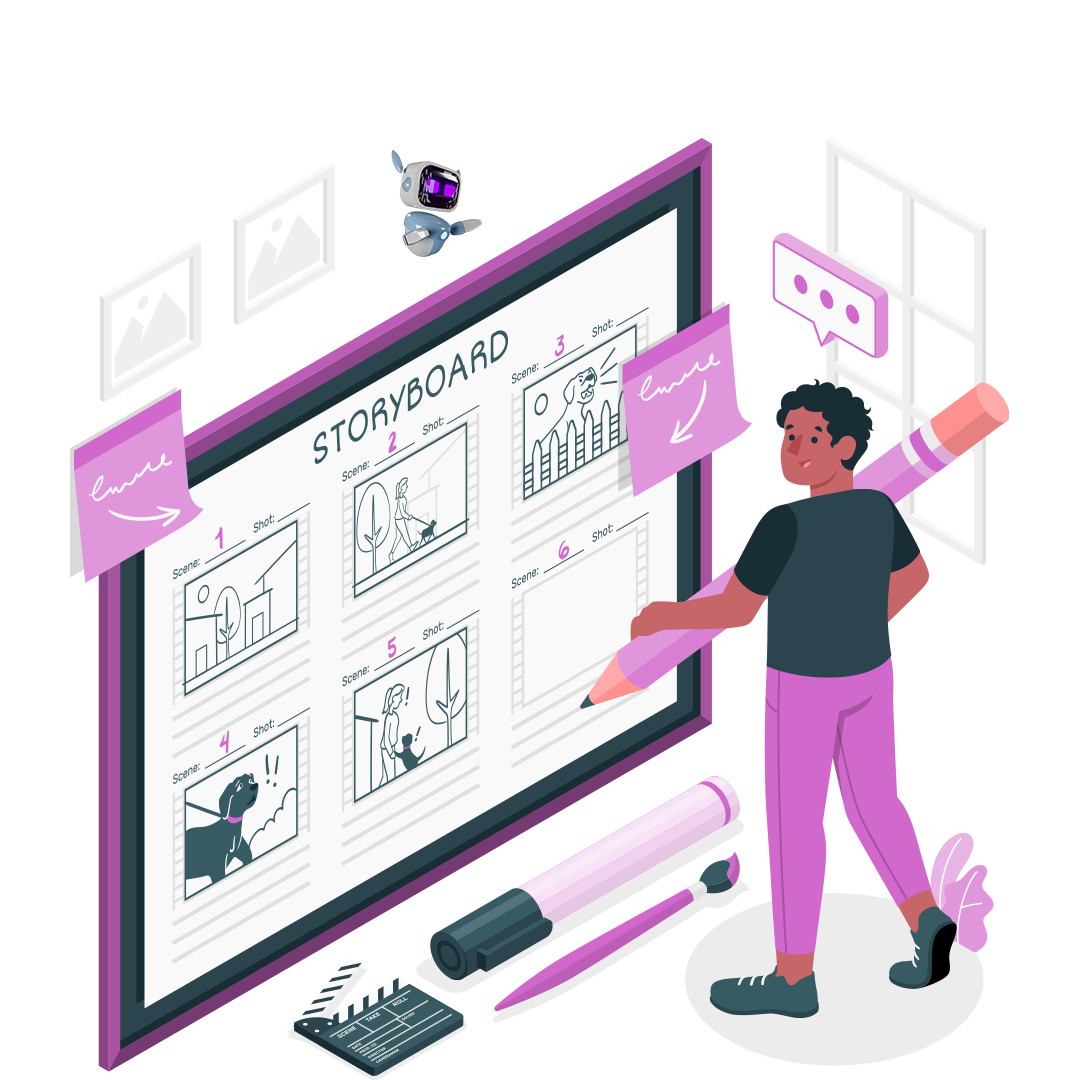 VFX Storyboarding Process